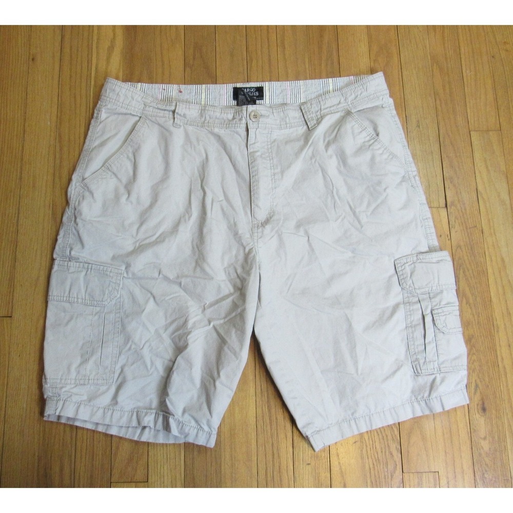 Cargo Supplies North Bay Cargo Shorts Beige Men's Size 42 - Picture 2 of 7